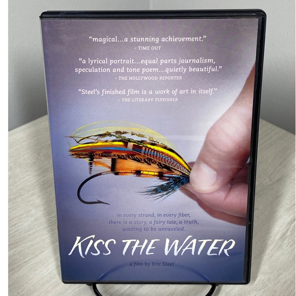 Kiss the Water DVD Eric Steel Fly Fishing Documentary Megan Boyd Scotland